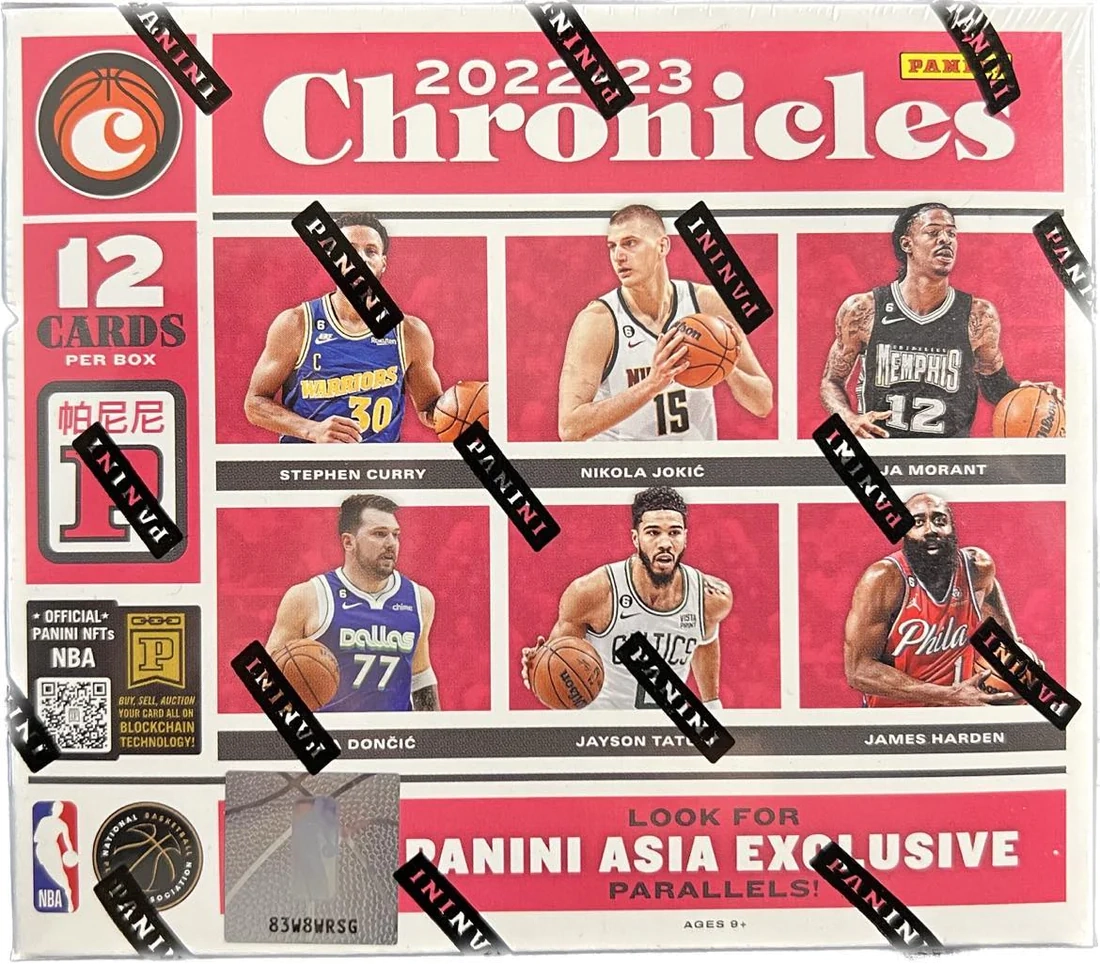 Panini Chronicles 2022/23 Basketball Asia Tmall Box